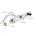 thumbnail image 4 of Pre-Wired Loaded 3 Way Switch Control Plate For Telecaster Style Guitar 3 Way Wired Loaded Prewired Control Plate Control Pots, 4 of 9