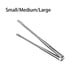 thumbnail image 5 of Advancent Pinzas largas para parrilla de comida, para acampar, senderismo, Picnic, barbacoa, pinzas para carne, para interior y exterior, hogar, Cocina y Comedor S NO1 Advancent HA084153-01B, 5 of 6