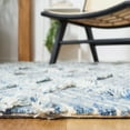 thumbnail image 5 of SAFAVIEH Kenya Shanika Diamond Area Rug, Blue/Ivory, 6' x 9', 5 of 9