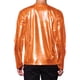 thumbnail image 3 of Camisetas de hombre Inspire Chic de cuello redondo de manga larga brillante 2XL naranja, 3 of 7