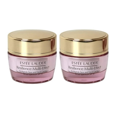 2 x Estee Lauder Estee Lauder Resilience Multi-Effect Tri-Peptide Face and Neck Creme SPF 15, 0.5oz/15ml x 2 = 1oz/30ml