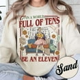 thumbnail image 2 of In A World Full Of Tens Be An Eleven Sweatshirt, TV Show 2025 Sweatshirt, Stranger Sweatshirt - Sizes S-5XL ,MinimalTee, 2 of 6