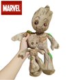 thumbnail image 3 of Juguete de peluche de Marvel, muñeco suave de Spider Man, Capitán América, Iron Man, Hulk, Groot, Pantera, figura de Disney, regalo de cumpleaños y Navidad, 30cm, 3 of 5