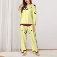 thumbnail image 3 of Lsque Sanrio Pattern Long Sleeve Pajama Set for Women - Soft 2-Piece Sleepwear and Loungewear Set with Pockets, Comfy Nightwear, 3 of 8
