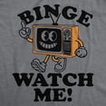 thumbnail image 2 of Binge Watch Me Baby Bodysuit Funny Sarcastic TV Graphic Novelty Jumper for Infants, 2 of 8