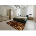 thumbnail image 4 of Ahgly Company Indoor Rectangle Abstract Red Abstract Area Rugs, 2' x 5', 4 of 6