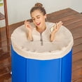 thumbnail image 6 of 2 PCS Portable Folding Bathtub Covers Thermal Insulated Lid for Cold Plunge Baths, Easy to Use and Store, 6 of 6