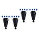 thumbnail image 5 of 4 conectores de bobina de encendido, kit de reparación portátil, conector de arnés, cable de enchufe fácil de instalar para A6 A8 1J0998724 reemplazo cabeza masculina, 5 of 8