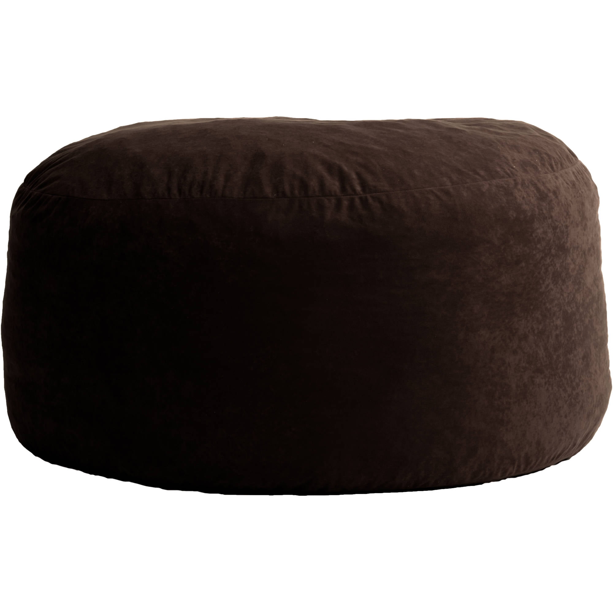 large 4' fuf comfort suede bean bag chair, multiple colors large 4' fuf comfort suede bean bag chair, multiple colors