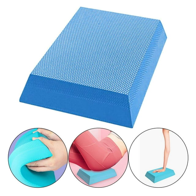 pitrice Coussin de yoga Coussin de Mousse TPE Genou Pad Formation des Adultes Bleu