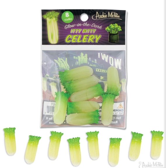 Archie McPhee Itty Bitty Glow Celery