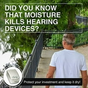 Zephyr by Dry & Store Hearing Instrument Dryer/Dehumidifier | for Care and Maintenance of Hearing Aids | Cochlear Processors | in-Ear Monitors