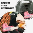 thumbnail image 4 of Fuzoiu Ramen Noodle Soup Print 2 Pack Kick Mat Back Seat Protector With 3 Storage Pockets, Universal Car Seat Back Organizer For Kids Pets, Waterproof Backseat Protector For Most Car, 4 of 8