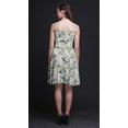 thumbnail image 4 of Bimba Floral Women Sleeveless Mini Flowy Tank Summer Sun Dress Floral Print Dress-XX-Large, 4 of 5
