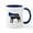 White/Navy Inside, variant on CafePress - MOUNTAINS Mugs - 11 oz Ceramic Mug - Novelty Coffee Tea Cup