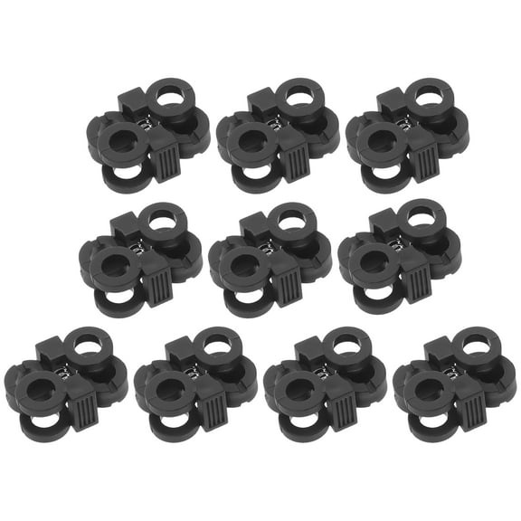10pcs Shoelace Locks Shoe Lace Fasteners for Sneakers and Shoes Accessories