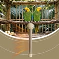 thumbnail image 4 of Methold Jaula para pájaros multifuncional con ondas laterales, pequeña lámpara eléctrica, jaula para pájaros, temperatura baja, consumo de Suministros para pájaros Varilla calefactora, 4 of 6