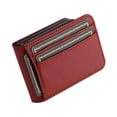 thumbnail image 5 of for Samsung Galaxy Z Flip 4 Wallet Case with Card Holder, Classic Business Style Premium PU Leather Protective Luxury Phone Case Men Women for Samsung Galaxy Z Flip 4,Red, 5 of 10