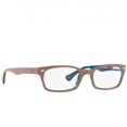 thumbnail image 5 of Ray-Ban RB5150 5715 Light Brown Rectangular Women's Acetate Eyeglasses, 5 of 5