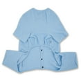 thumbnail image 3 of Touchdog PJ2BLLG Ciesta-Luxe Designer Thermal Dog Jumpsuit Pajamas, Blue - Large, 3 of 3