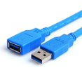 thumbnail image 1 of 1 meter USB3.0 extension cable USB data cable 3.0USB extension cable AM to AF extension cable，2pack, 1 of 5