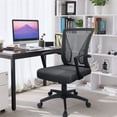 thumbnail image 3 of Homall Office Chair Ergonomic Desk Chair with Lumbar Support Silver, 3 of 5