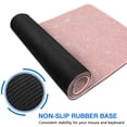 thumbnail image 6 of Inspiring Workspace with our Pink Mouse Pad Featuring a Motivational Quote - Large Desk Mat, Keyboard Pad, Laptop Protector (31.5x11.8in) - Cute Pink Desk Accessories, 6 of 7