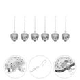 thumbnail image 3 of 6Pcs Tea Strainers Chain Stainless Steel Tea Balls Creative Tea Residue Infuser, 3 of 9