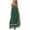 Dark Green, variant on PRETTYGARDEN Women Summer Flowy Maxi Dress Casual Sleeveless Spaghetti Strap Ruffle Beach Long Dresses