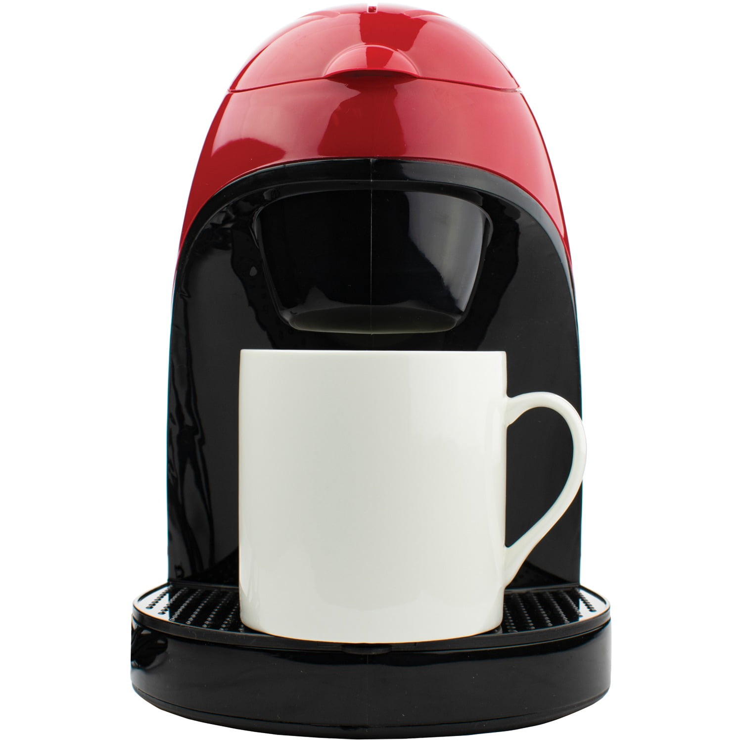 Brentwood Single-Serve Drip Coffee Maker with Ceramic Mug (Red), TS-112RPT