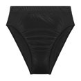 thumbnail image 5 of YiZYiF Womens High Waist Glossy Briefs Underwear Swimming Bottoms for Beach Pool Party, 5 of 7