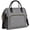 Gray-12L, variant on Large Insulated Lunch Bag For Men  Blue Reusable Cooler With Pockets Leakproof And Insulation