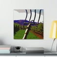 thumbnail image 3 of Pitchforks Under Moonlight - Canvas, 3 of 10