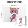 thumbnail image 3 of Rompecabezas de Super Kitties para adultos, rompecabezas de 1000 piezas, decoraciones familiares, adecuado para adolescentes y adultos, 3 of 5