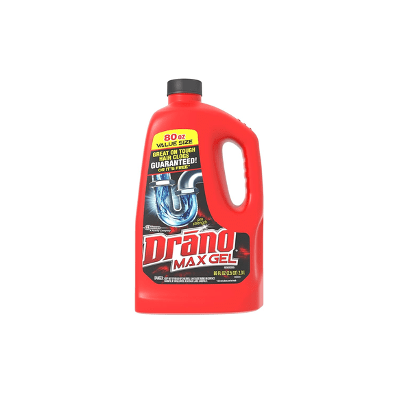 Drano Max Gel Clog Remover – 80oz - 1 Pack bottle