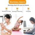 thumbnail image 6 of Viflosae Digital Clocks Alarm Clock for Heavy Sleepers Clock Alarm Clock Digital Temperature Time Projection Display Bedside Clock Radio Desk Table Home, 6 of 10