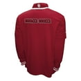 thumbnail image 3 of Men's Franchise Club Crimson Oklahoma Sooners 3-in-1 Double-Down T-Shirt & Quarter-Zip Pullover Set, 3 of 7