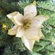 thumbnail image 5 of EeaseMX 8 piezas de 13 cm de purpurina artificial para boda, Navidad, coronas de árbol de Navidad, adornos decorativos (dorados), 5 of 8