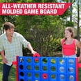 thumbnail image 5 of Giant 4 in a Row Plastic Outdoor/Indoor Game Set, 47.5 in x 11 in x 39.75 in, by MD Sports, 5 of 15