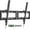 43"-100" Tilt, variant on monTEK Heavy Duty Fixed TV Wall Mount for 43–100" TVs, 200 lb Capacity, 1.2" Ultra Slim Low Profile, VESA 200x200–800x600, Fits 16"/18"/24"/32" Studs