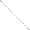 thumbnail image 2 of 14K White Gold Diamond Bracelet (7 X 3) Made In India bm4595-050-wa, 2 of 5
