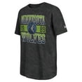 thumbnail image 2 of Men's New Era Black Minnesota Timberwolves Enzyme Washed Oversized T-Shirt, 2 of 3