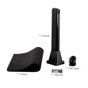 Document Camera Scanner, 5MP A4 Scanner Support Multi-Language OCR Function File Barcode Scanning Video Recorder LED Light ,High-Speed Capture