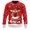 Red, variant on LUOGENLI Mens Sweaters Casual Cashmere Christmas Print Crew Neck Sweatshirt for Men and Women Holiday Graphic Tee for Festive Celebration Mens Sweater Vest Blue Size S