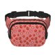 thumbnail image 1 of Balery Red Strawberry Mochila Cinturón para Mujeres y Hombres, Bolsa de Cintura Impermeable de Doble Capa con Correa, 1 of 6