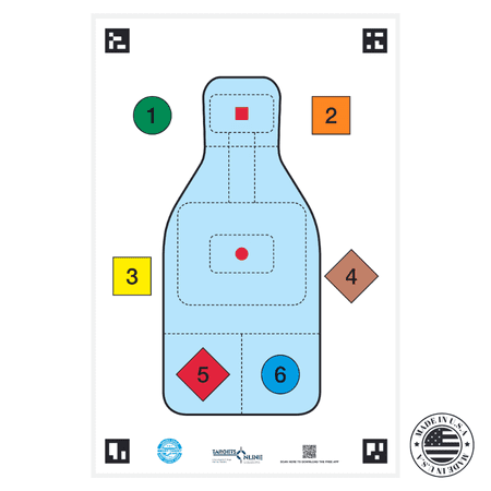 Target Eagle GALEFI-Q Smart Targets - 25 Pack