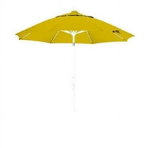 California Umbrella 9' Patio Umbrella in Sunflower Yellow