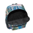 thumbnail image 6 of FORMRS School Backpack with Front Zippered Pocket 12" Student Travel Daypack, Blue Sea, 6 of 6