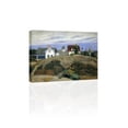 thumbnail image 2 of Ed Hopper- Rocks And Houses - CANVAS OR PRINT WALL ART, 2 of 4