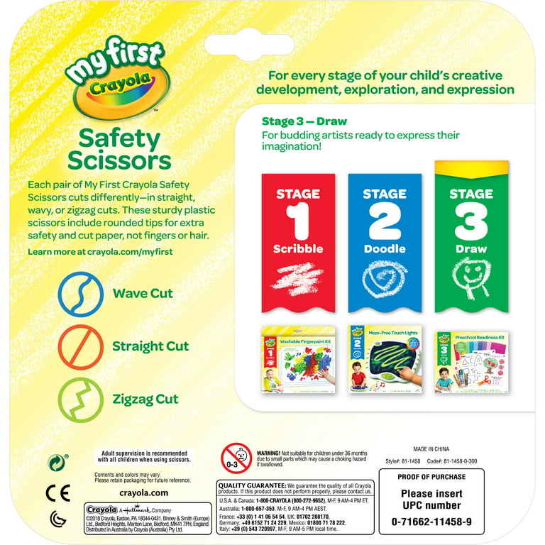 School Supplies Scissors, Safety Scissors Toddler